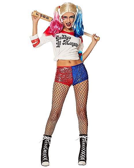 spirit halloween harley quinn costume|harley quinn halloween costume adult.